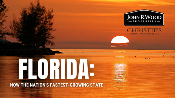 Florida: Now The Nation's Fastest-Growing State