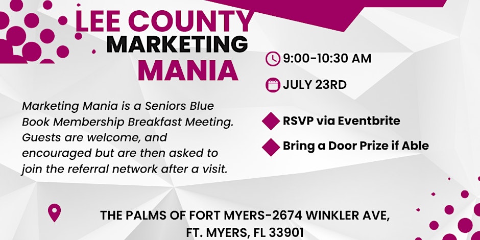 Lee County Marketing Mania