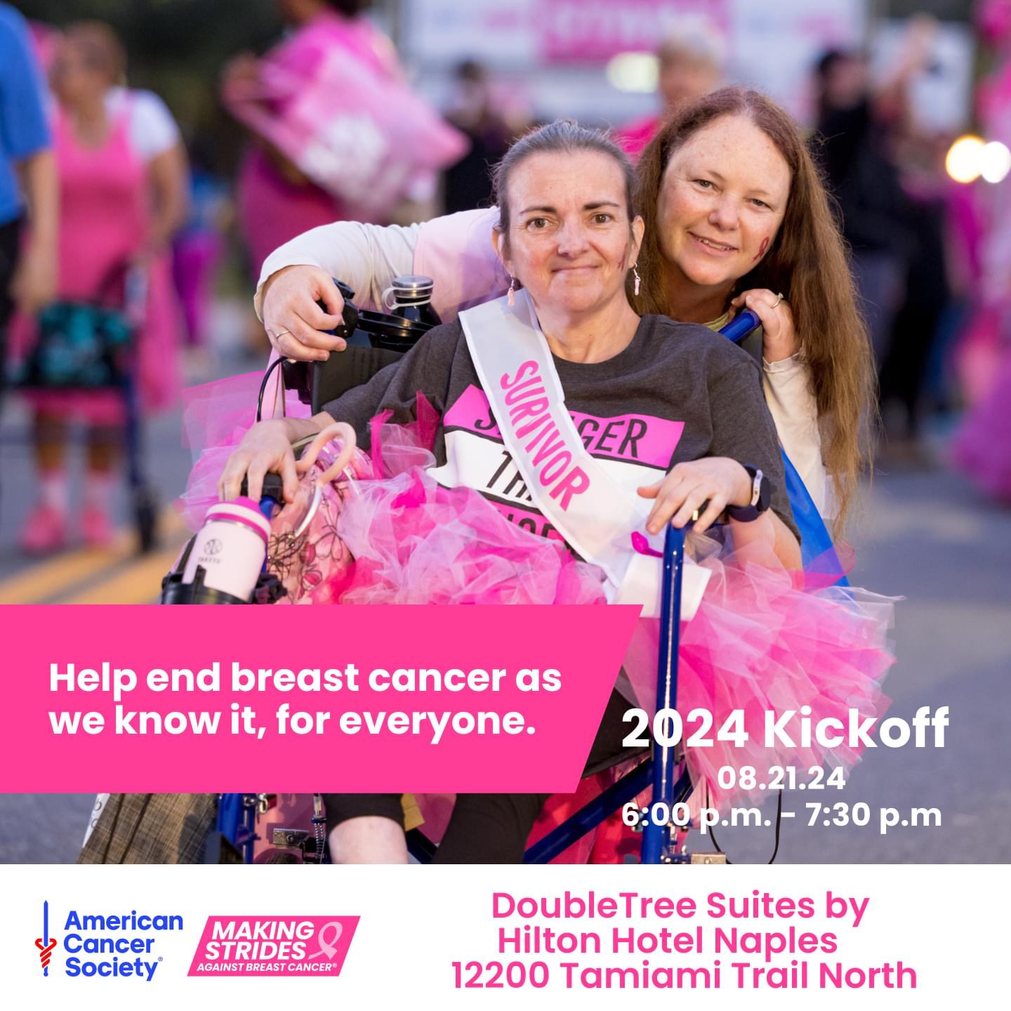 Making Strides Against Breast Cancer and Men Wear Pink of SWFL Event Kickoff