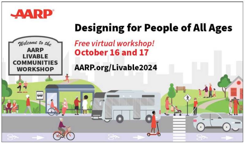 2024 AARP Livable Communities Workshop: Designing for People of All Ages