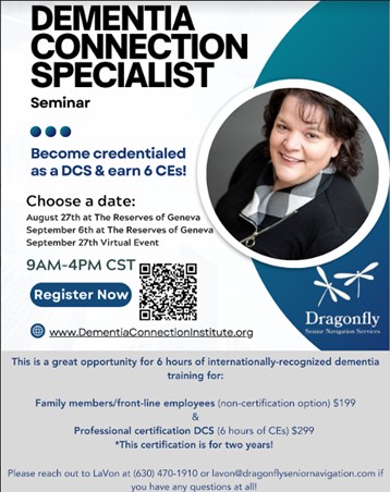 Dementia Connection Specialist Seminar