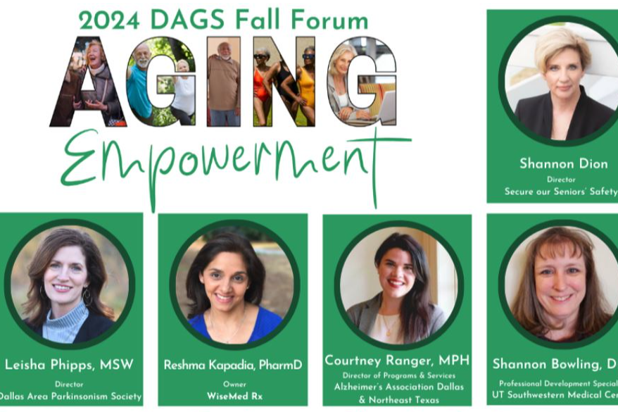 2024 DAGS Fall Forum: Aging Empowerment