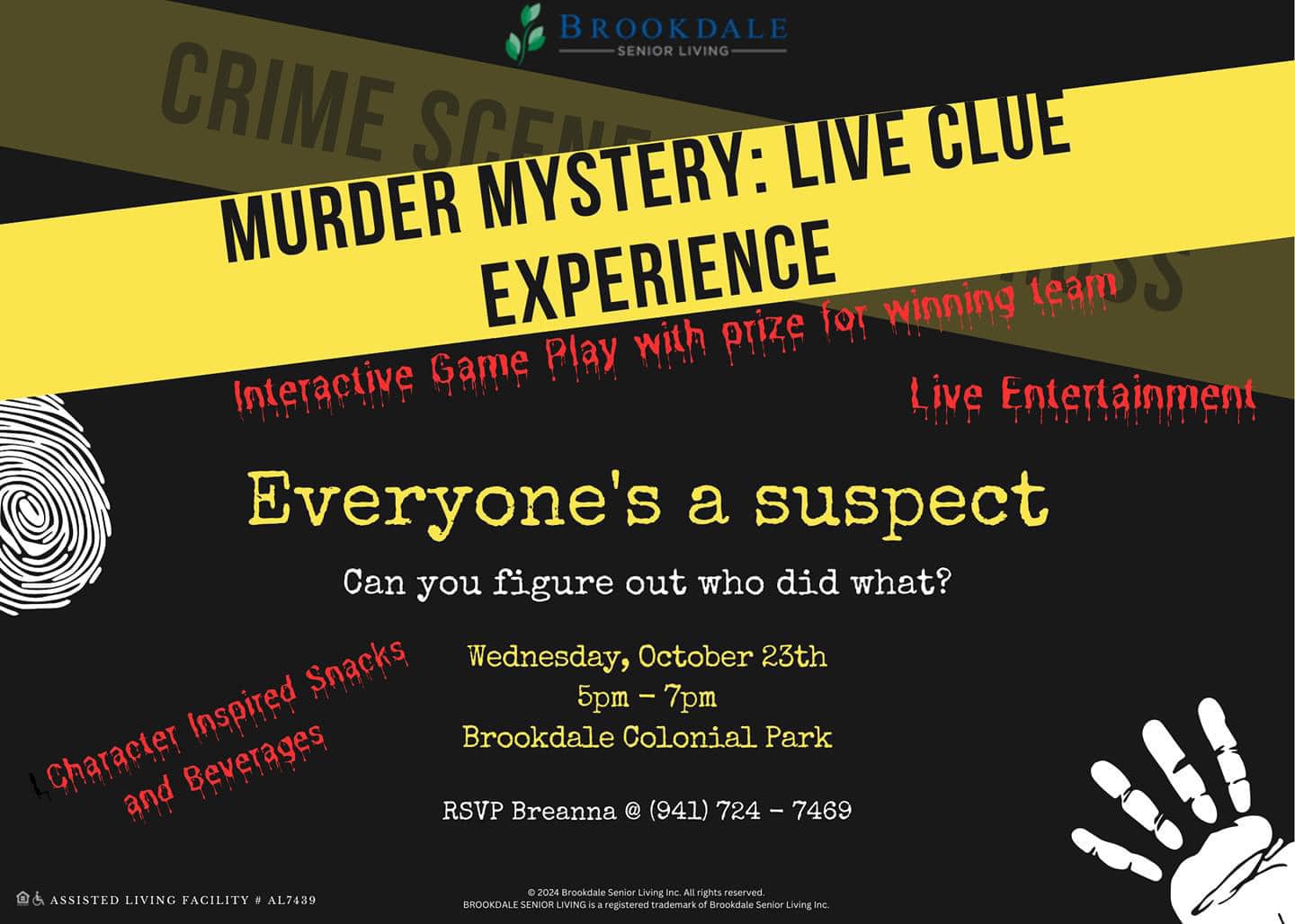 Murder Mystery: Live Clue Experience