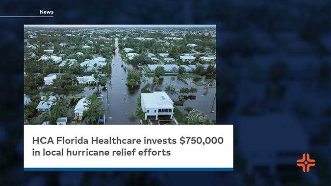 HCA Florida Healthcare invests $750K in local hurricane relief efforts