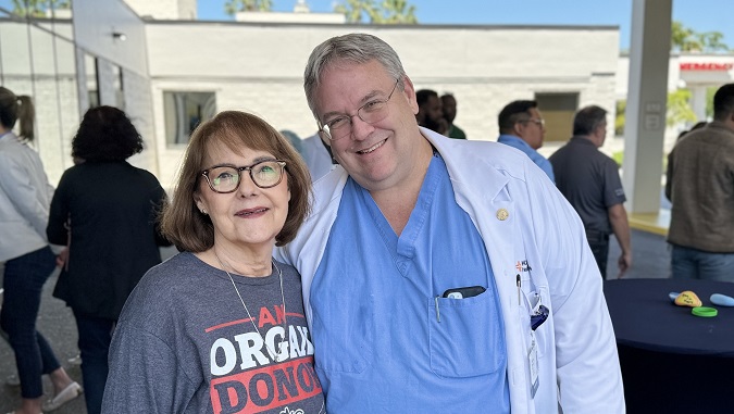 Transplant recipients and donor families share the power of organ donation