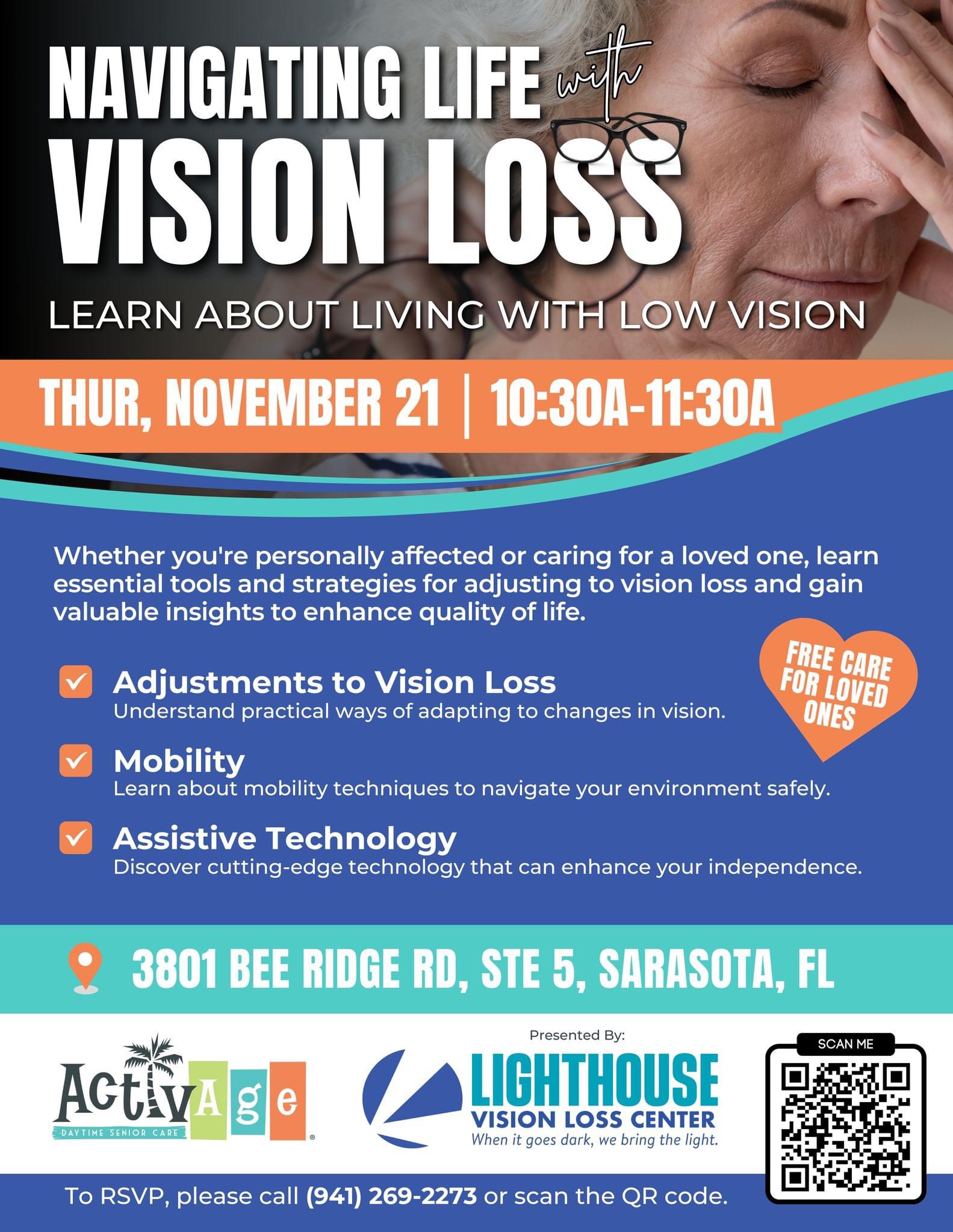 Navigating Life with Vision Loss