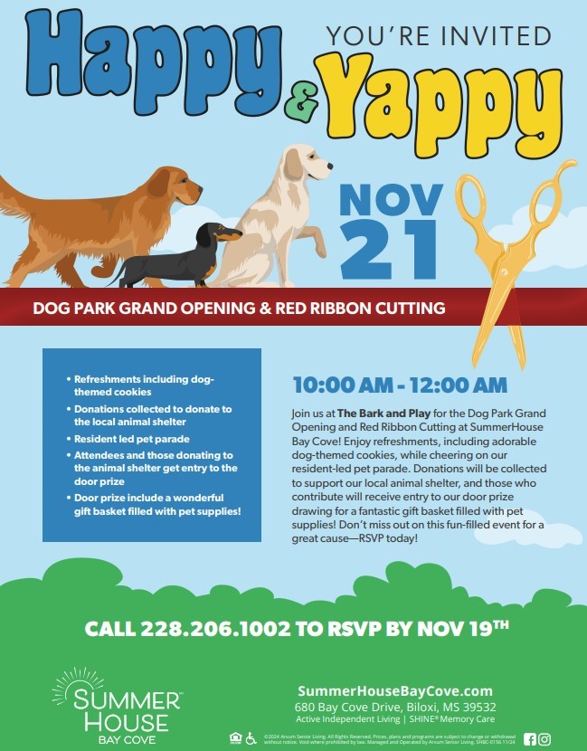 Happy & Yappy Dog Park at SummerHouse Bay Cove