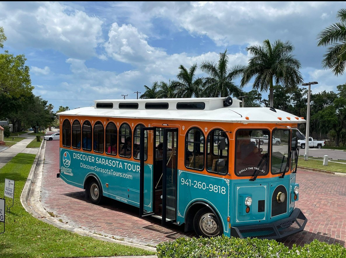 DISCOVER SARASOTA TOURS ANNOUNCES Two New Trolley Tours of Venice Starting In January 2025!