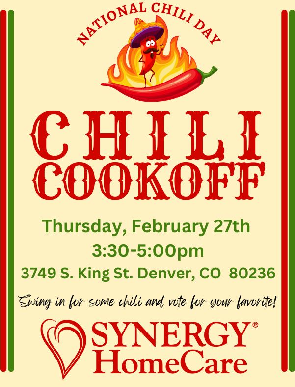 Events - SYNERGY HomeCare Chili Cook Off | Seniors Blue Book