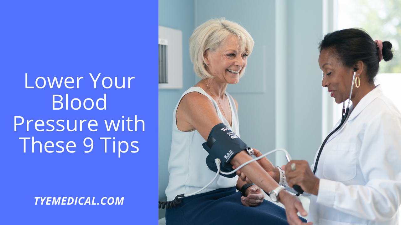 Lower Your Blood Pressure Using These 9 Effective Methods