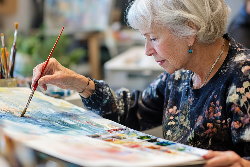 How Hobbies Help Seniors Start Slow Living