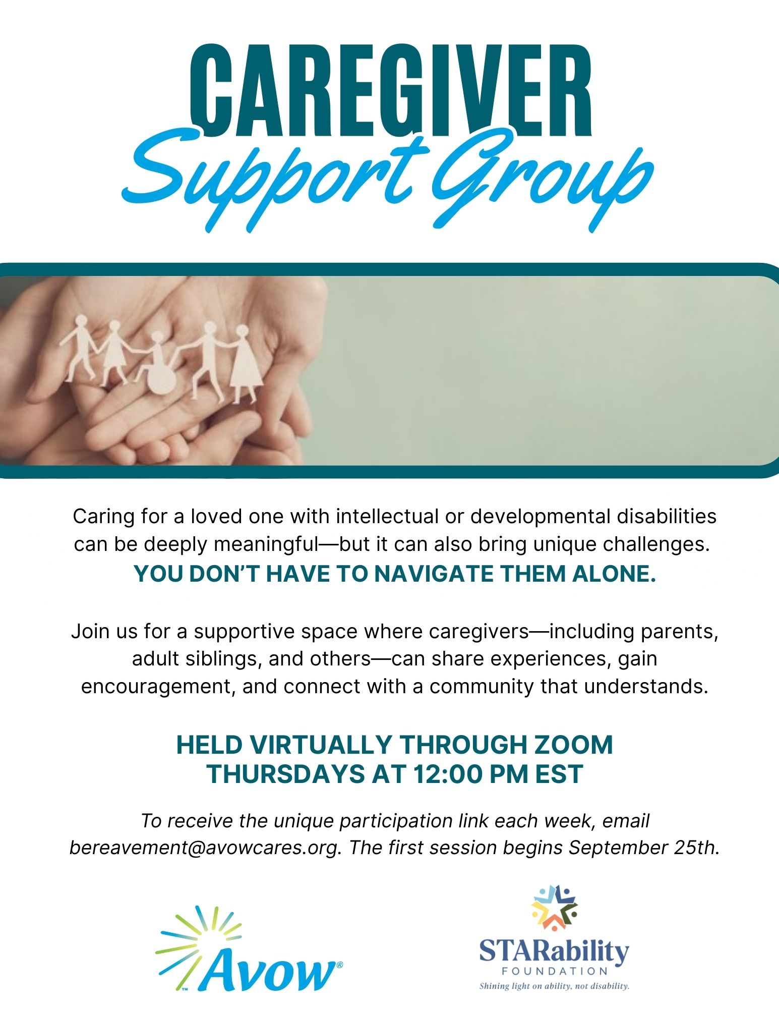 Events - Caregiver Support Group | Seniors Blue Book