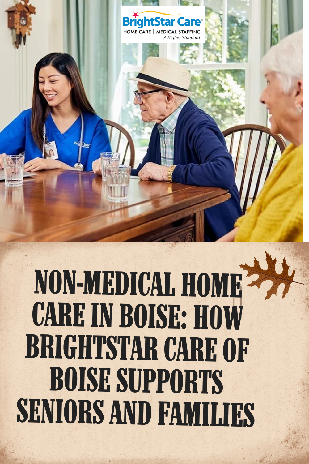 Non-Medical Home Care in Boise: How BrightStar Care of Boise Supports Seniors and Families