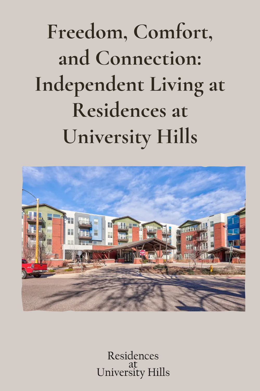 Independent Living at Residences at University Hills