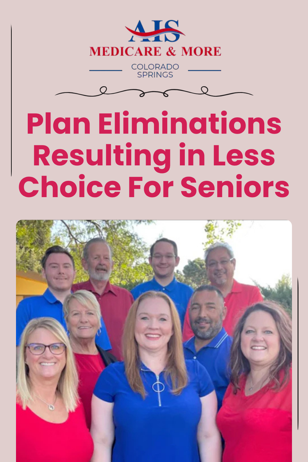 Plan Eliminations Resulting in Less Choice For Seniors