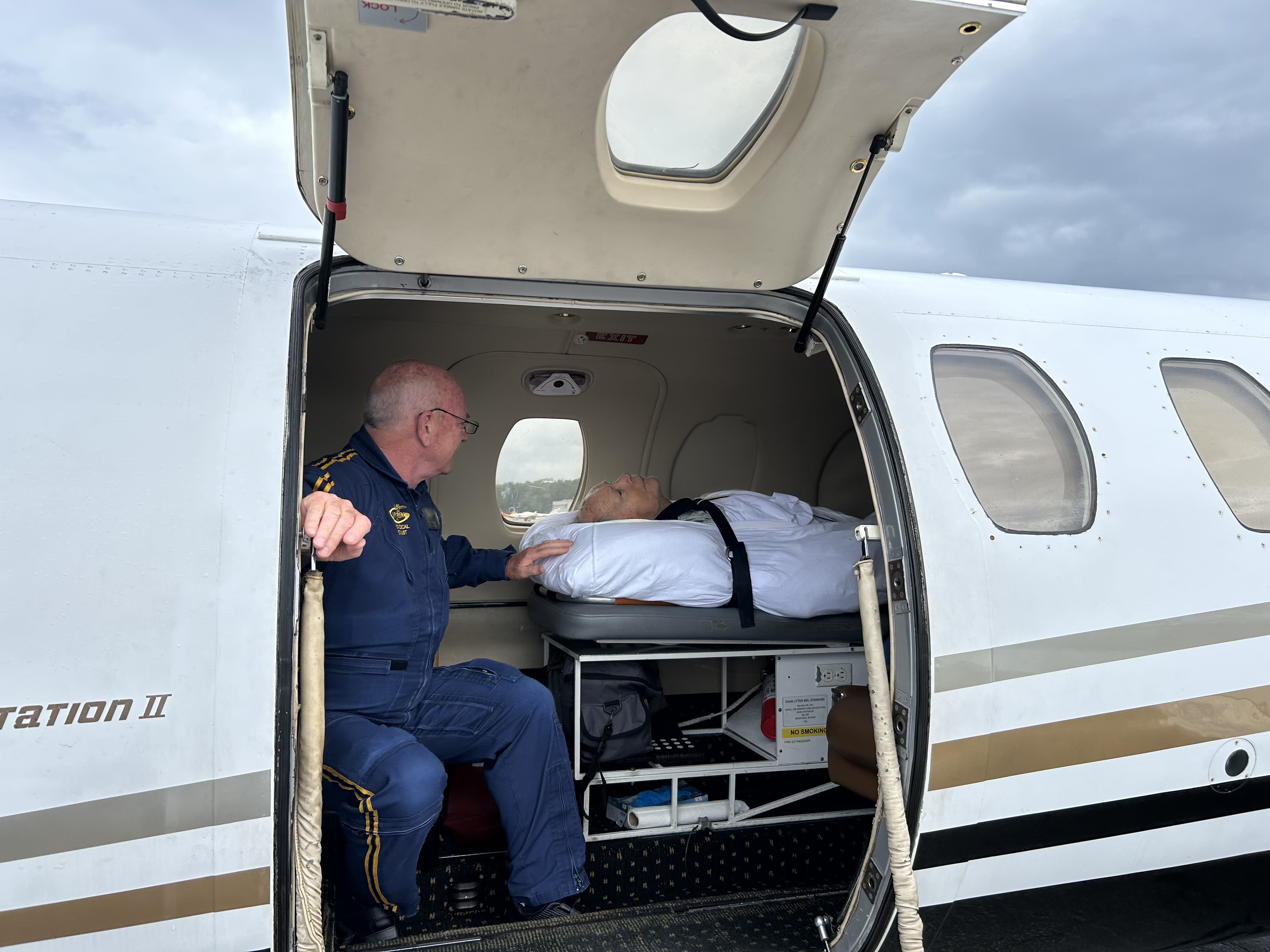 Meet Rich and Kelly. Rich is our Senior Paramedic and Kelly is our Senior flight Nurse.