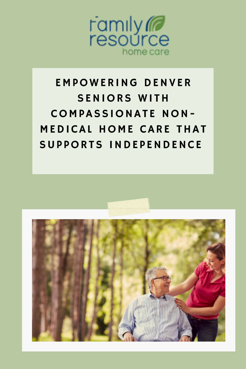 Empowering Denver Seniors With Compassionate Non-Medical Home Care That Supports Independence