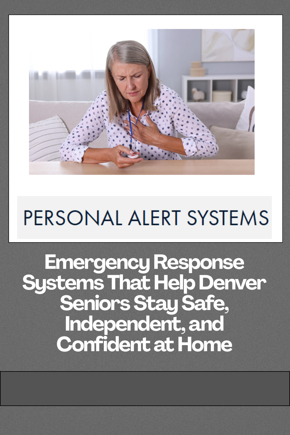 Emergency Response Systems That Help Denver Seniors Stay Safe, Independent, and Confident at Home