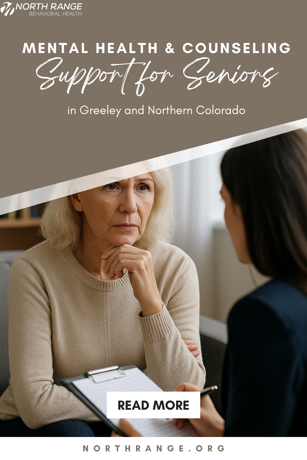 Mental Health & Counseling Support for Seniors in Greeley and Northern Colorado
