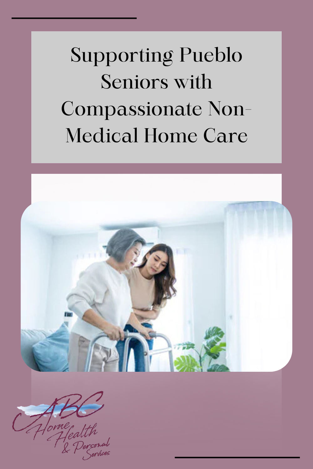 Supporting Pueblo Seniors with Compassionate Non-Medical Home Care