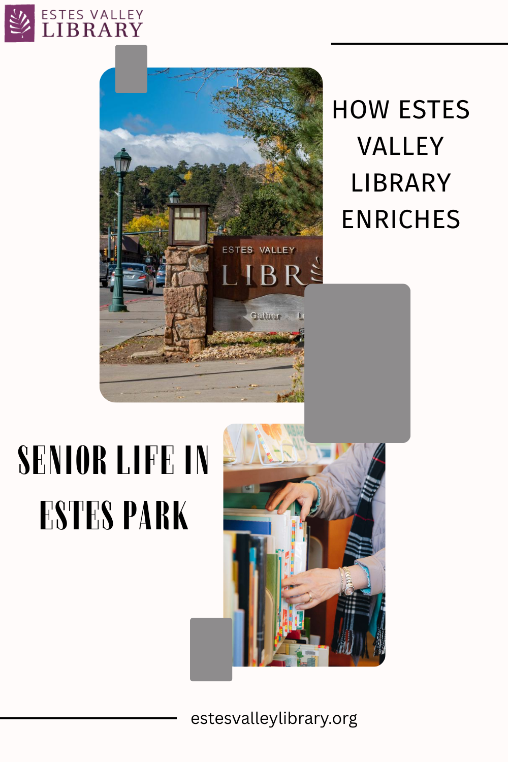 How Estes Valley Library Enriches Senior Life in Estes Park