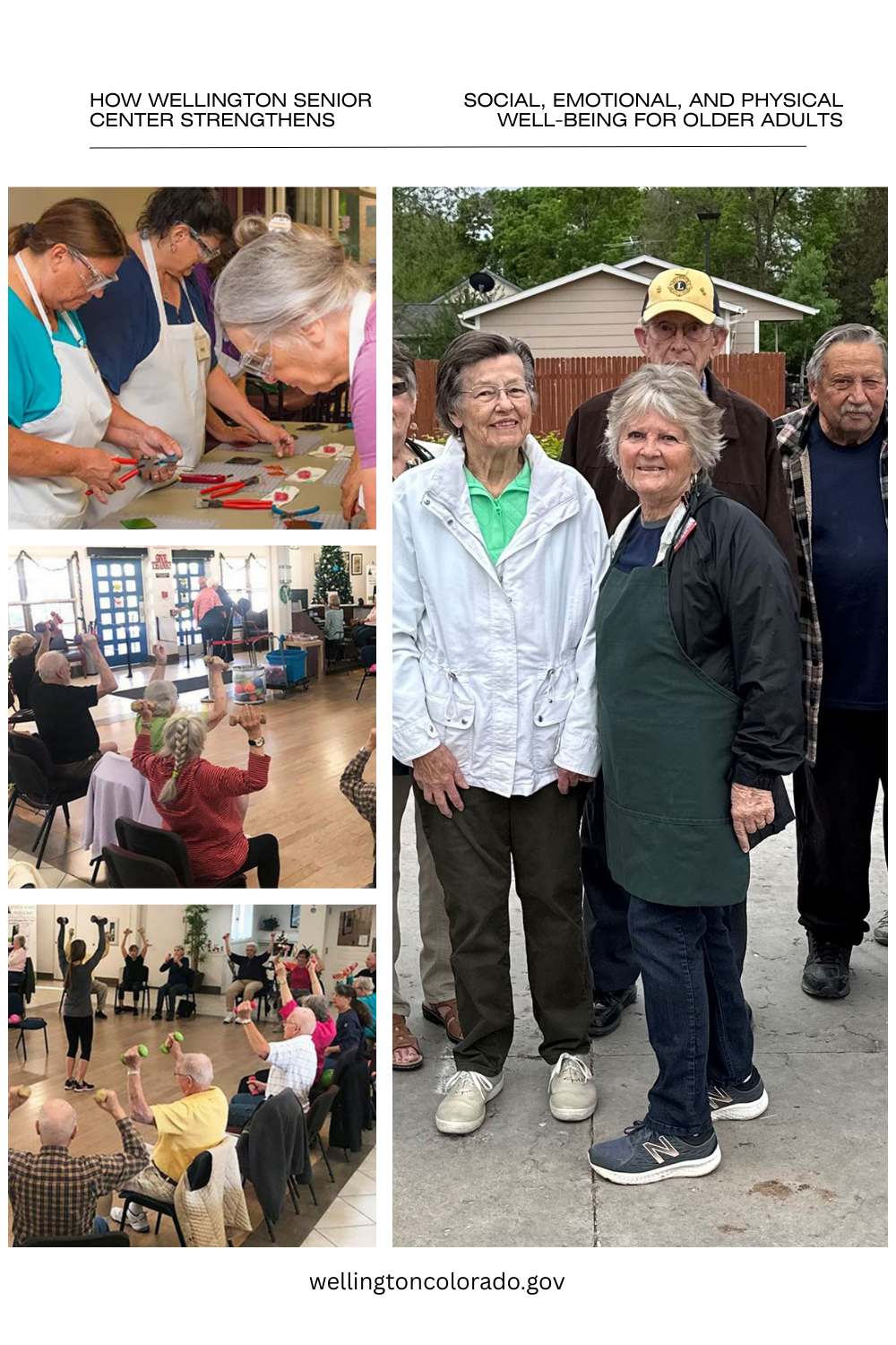 How Wellington Senior Center Strengthens Social, Emotional, and Physical Well-Being for Older Adults