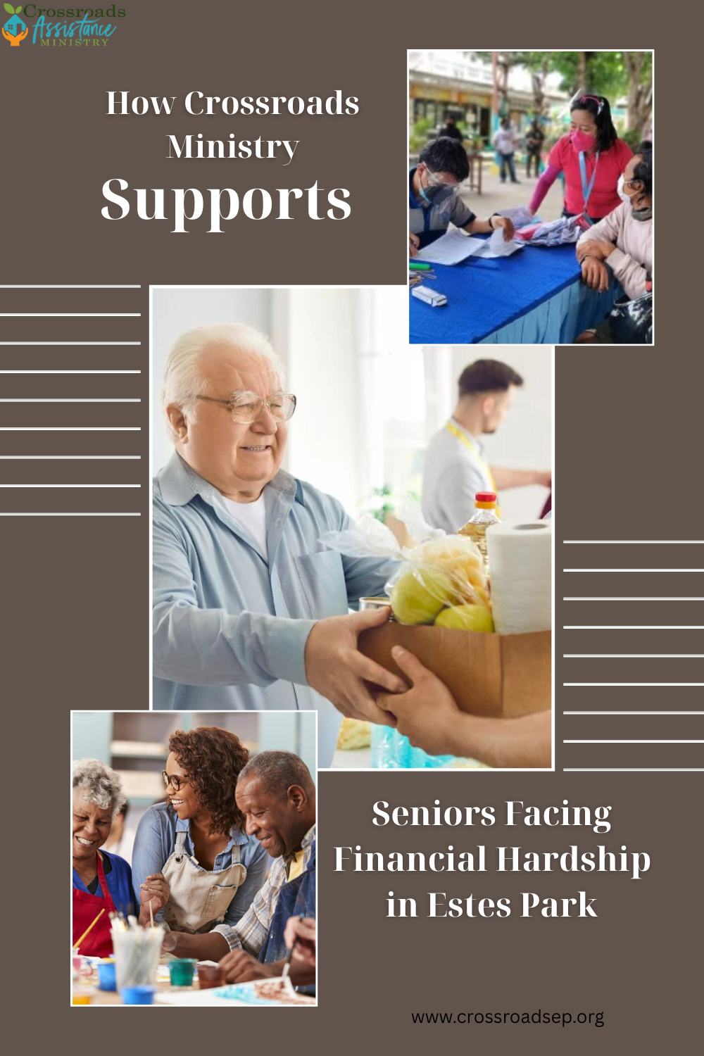 How Crossroads Ministry Supports Seniors Facing Financial Hardship in Estes Park