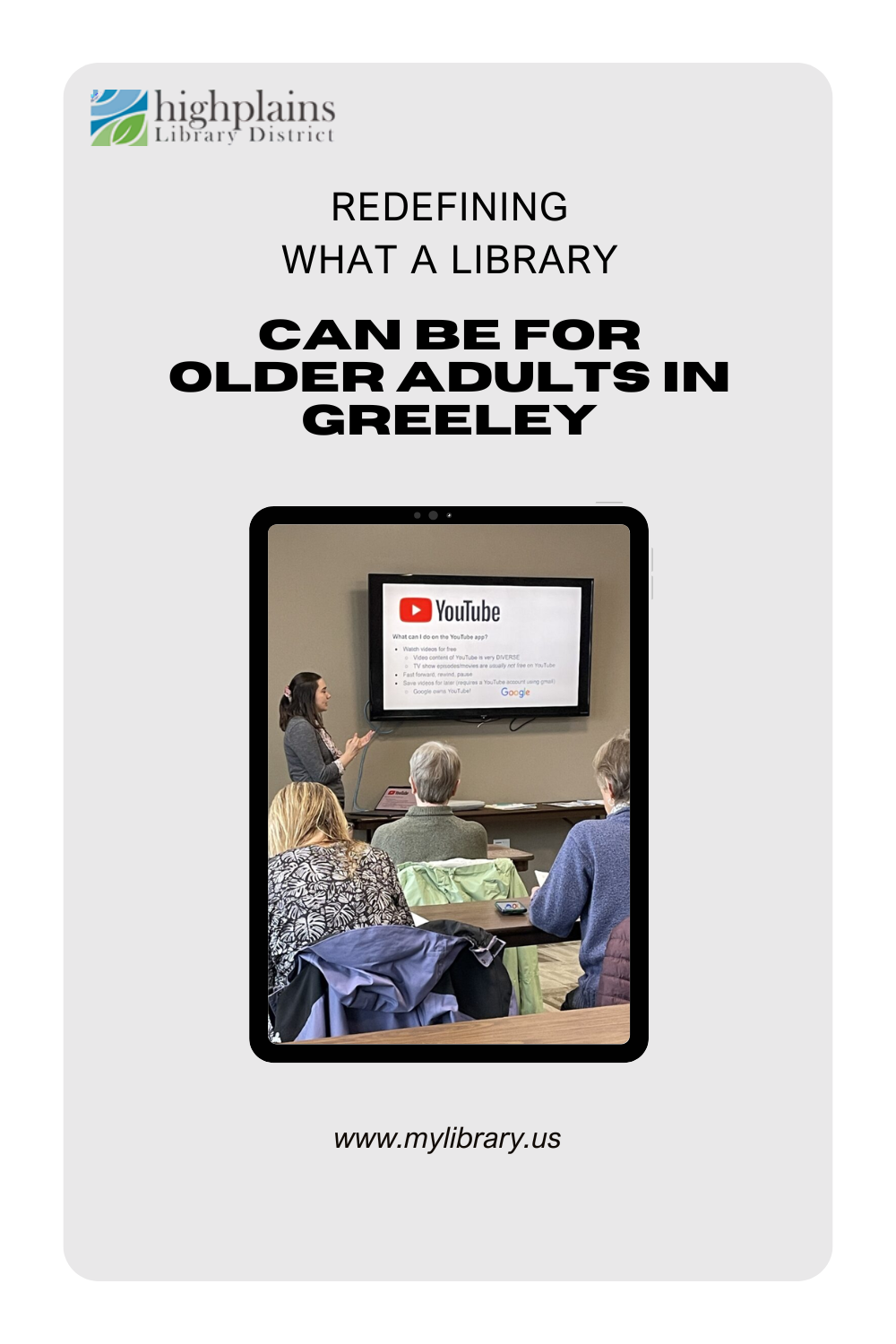 Redefining What a Library Can Be for Older Adults in Greeley