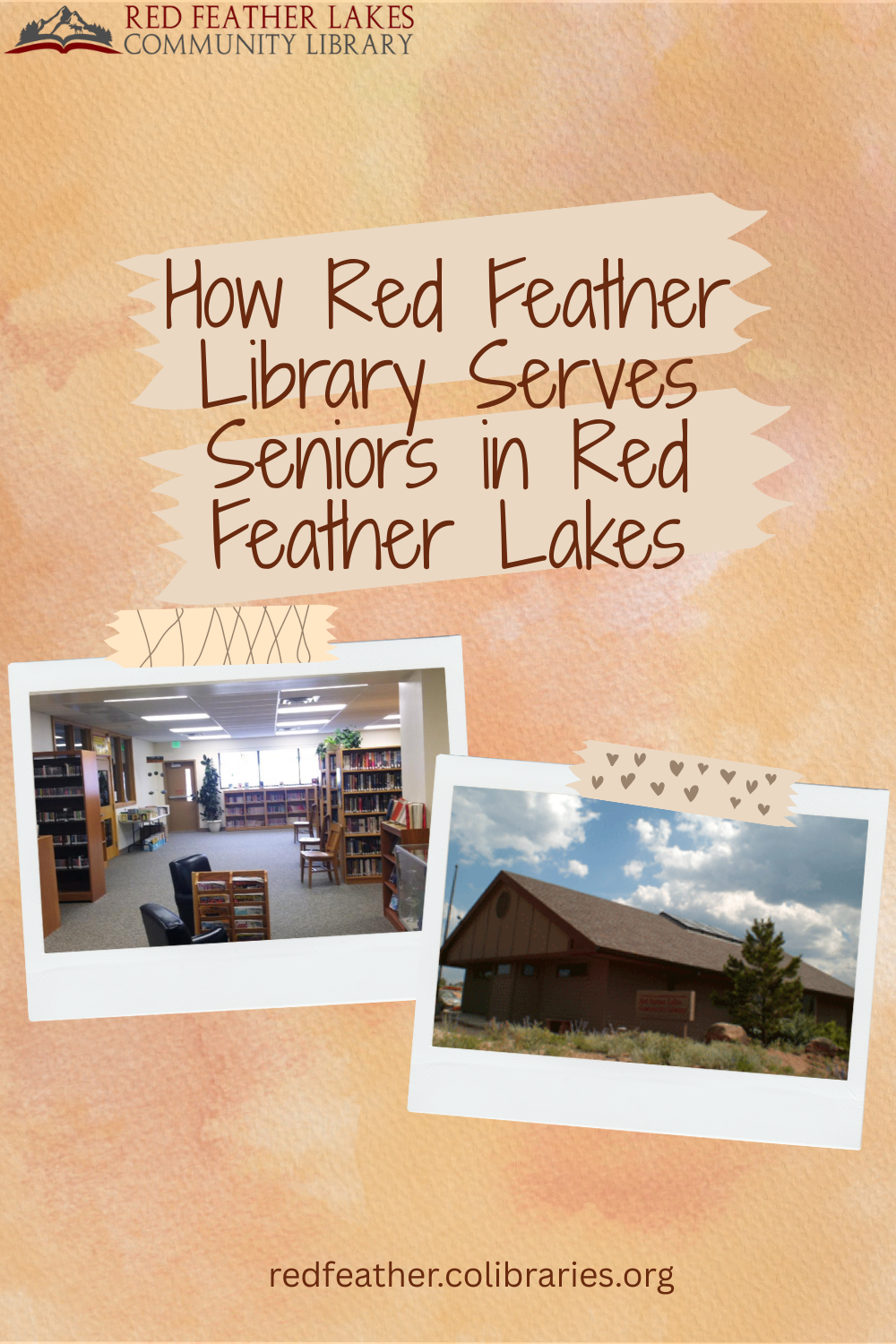 How Red Feather Library Serves Seniors in Red Feather Lakes