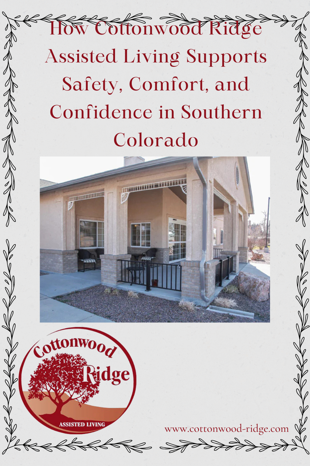 How Cottonwood Ridge Assisted Living Supports Safety, Comfort, and Confidence in Southern Colorado