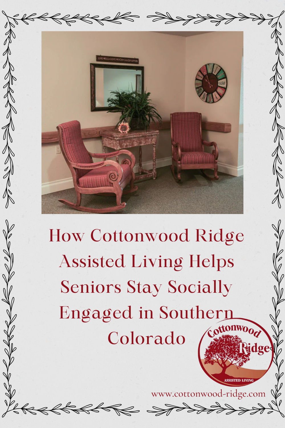 How Cottonwood Ridge Assisted Living Helps Seniors Stay Socially Engaged in Southern Colorado