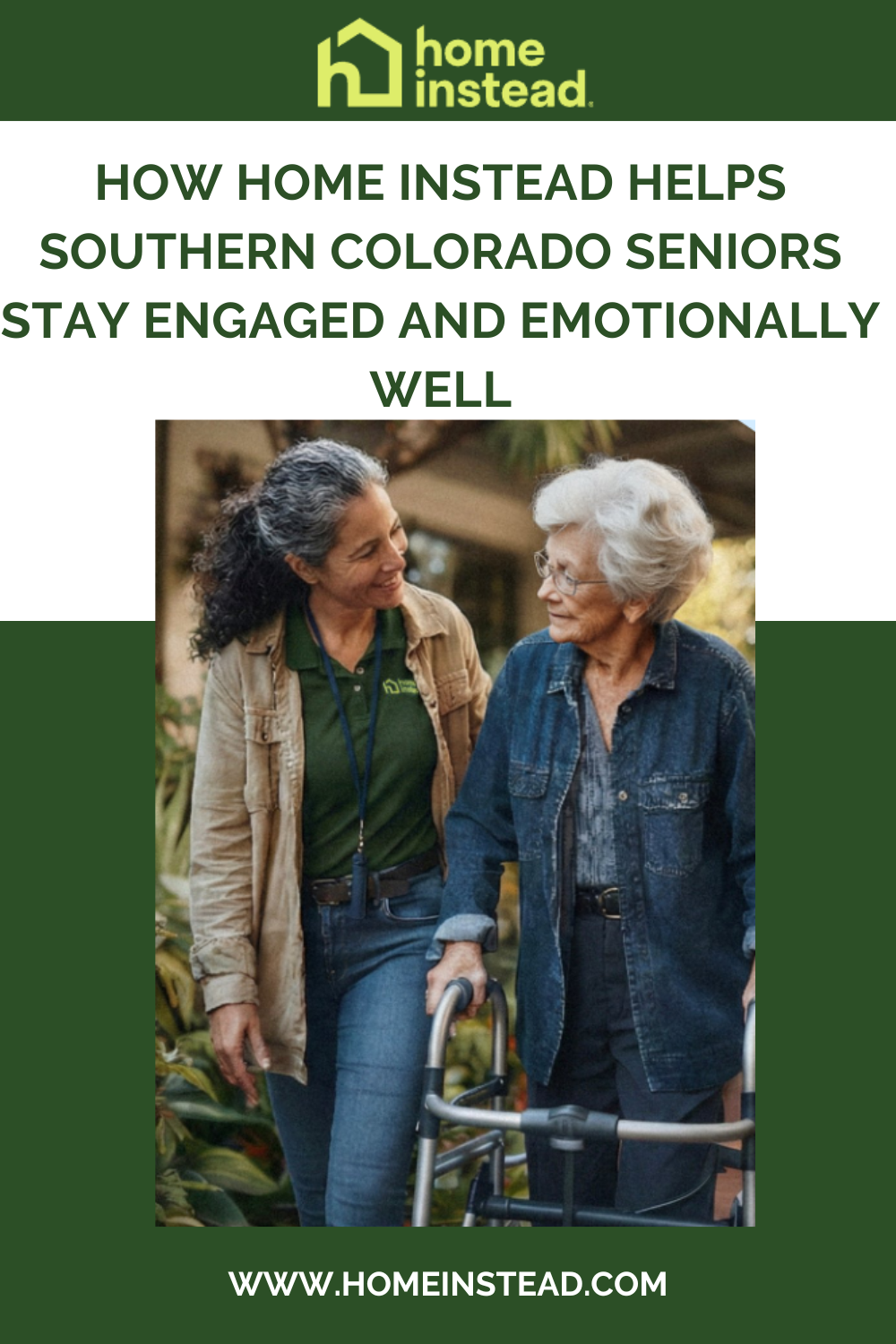 How Home Instead Helps Southern Colorado Seniors Stay Engaged and Emotionally Well