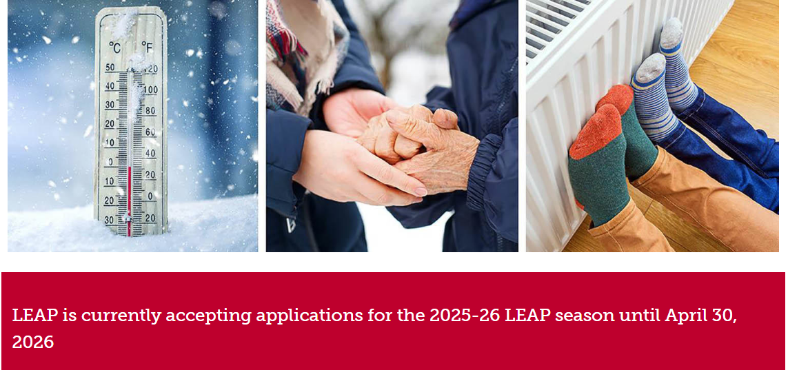 Colorado Low-Income Energy Assistance Program (LEAP) - Accepting Applications Until April 30, 2026