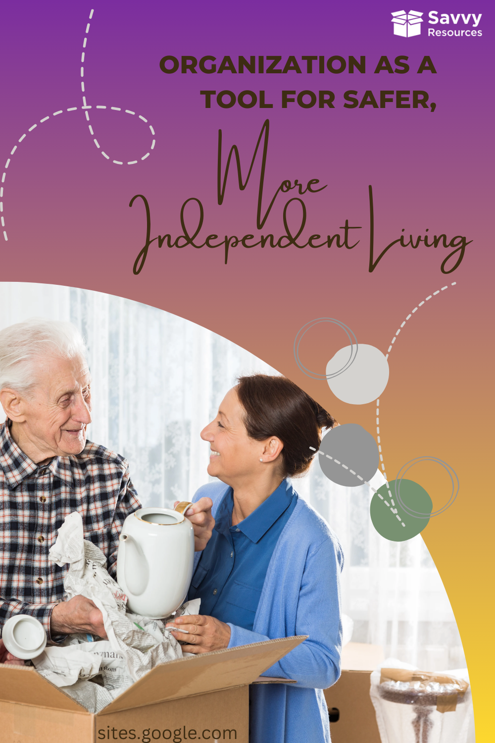 Organization as a Tool for Safer, More Independent Living