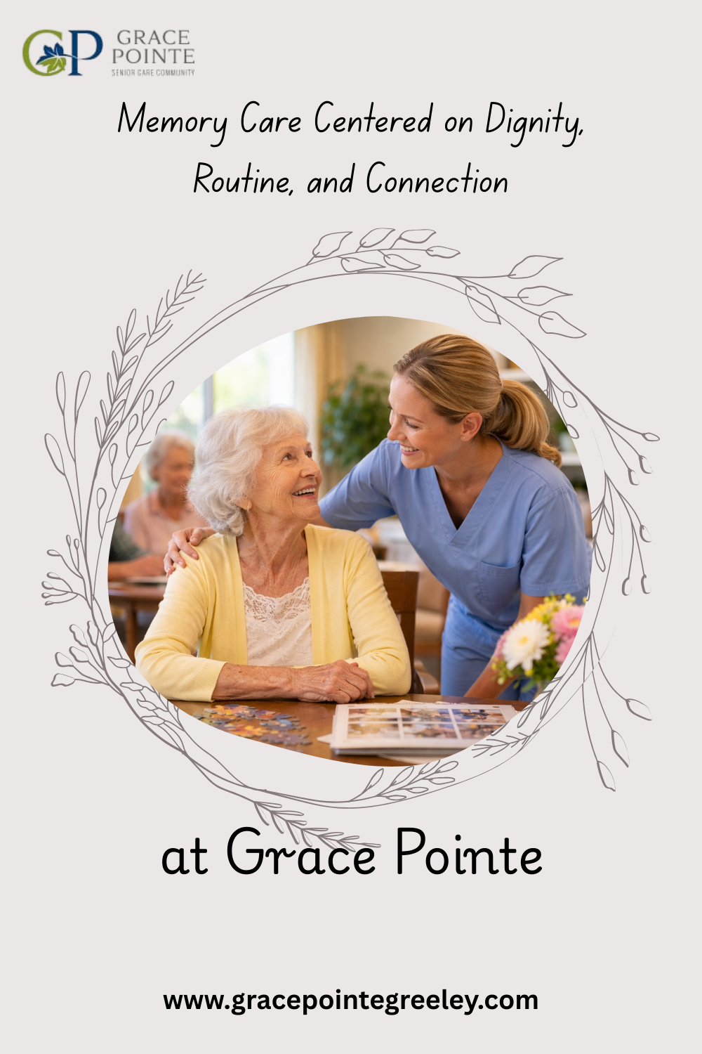 Memory Care Centered on Dignity, Routine, and Connection at Grace Pointe