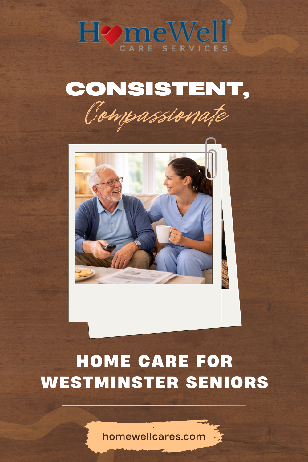 Consistent, Compassionate Home Care for Westminster Seniors