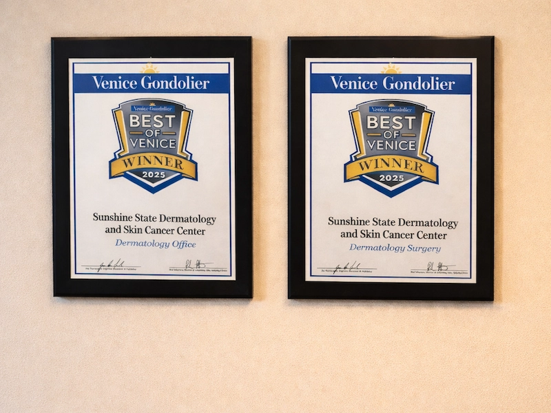 Sunshine State Dermatology Wins Best of Venice 2026 Awards