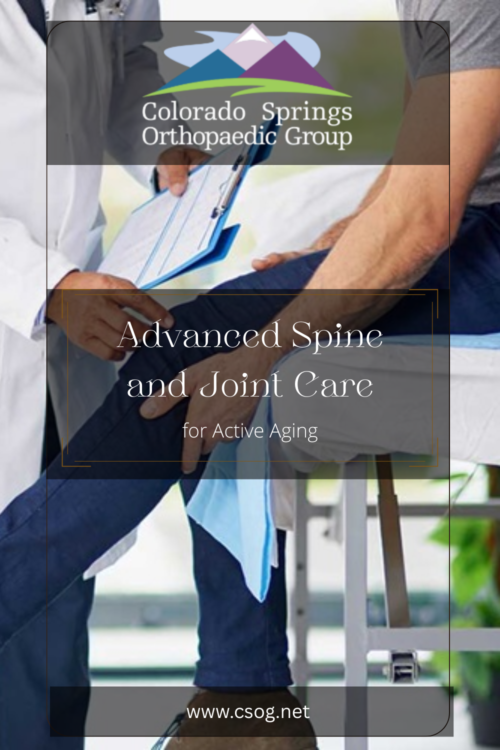 Advanced Spine and Joint Care for Active Aging
