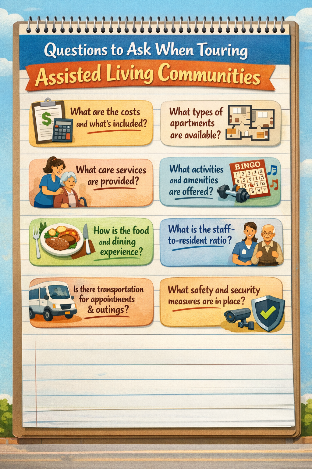 Questions to Ask When Touring Assisted Living Communities (2026 Guide)