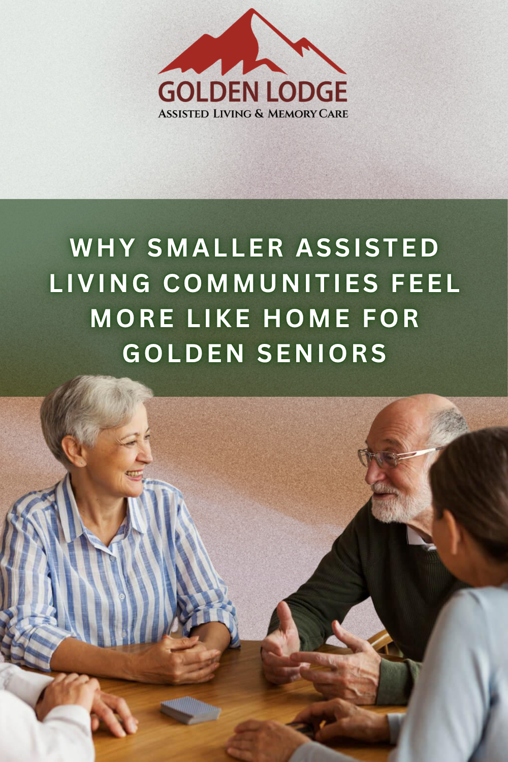 Why Smaller Assisted Living Communities Feel More Like Home for Golden