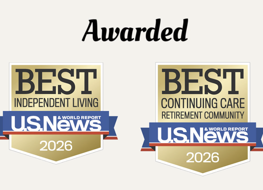 The Glenview Named “Best CCRC” & “Best Independent Living” by U.S. New
