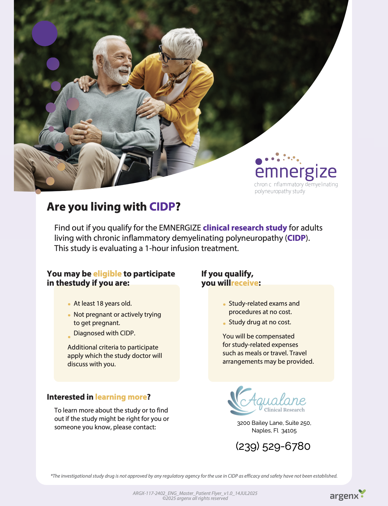 Clinical Research Study Now Enrolling Adults Living With CIDP
