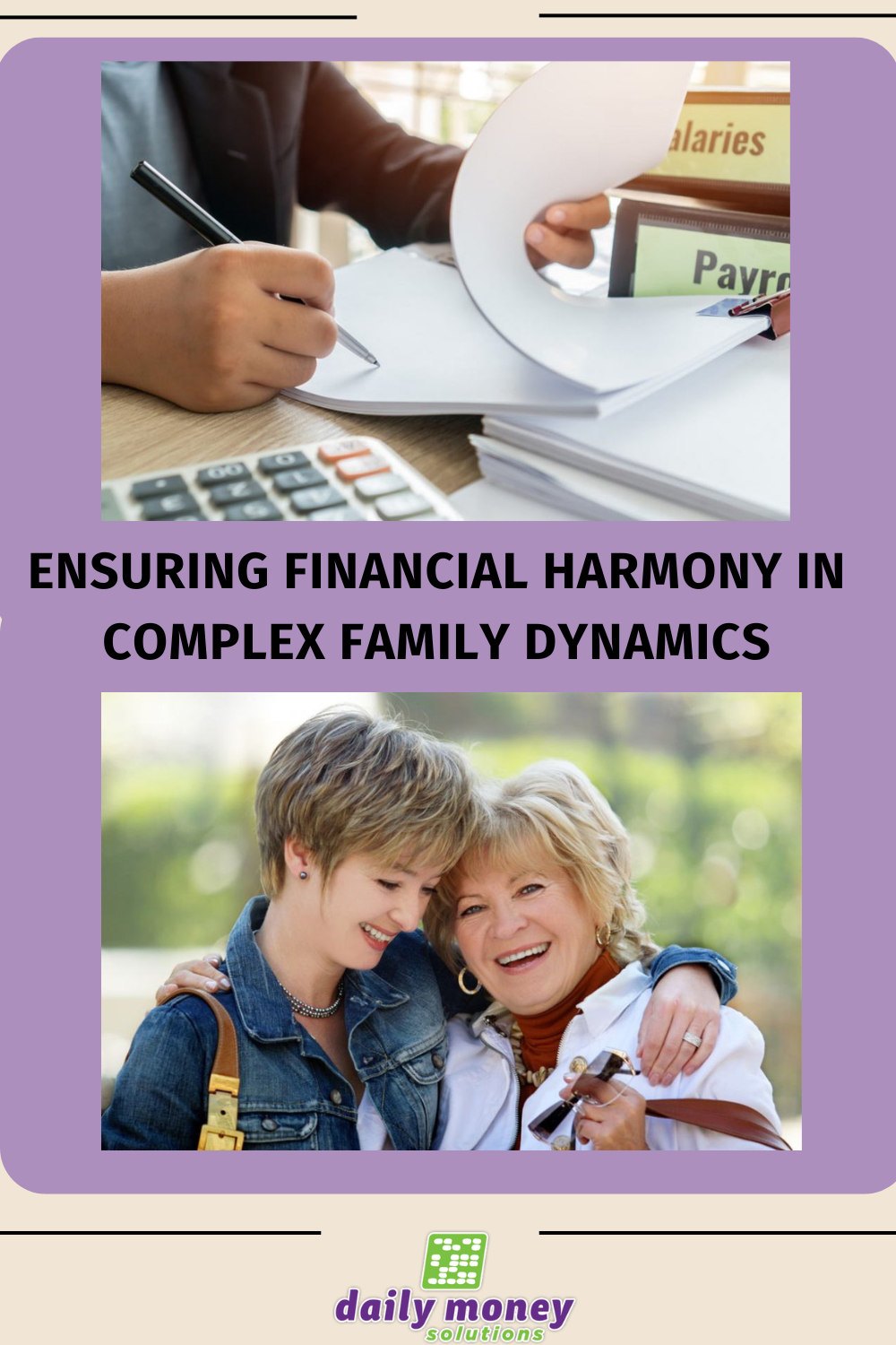 Ensuring Financial Harmony in Complex Family Dynamics