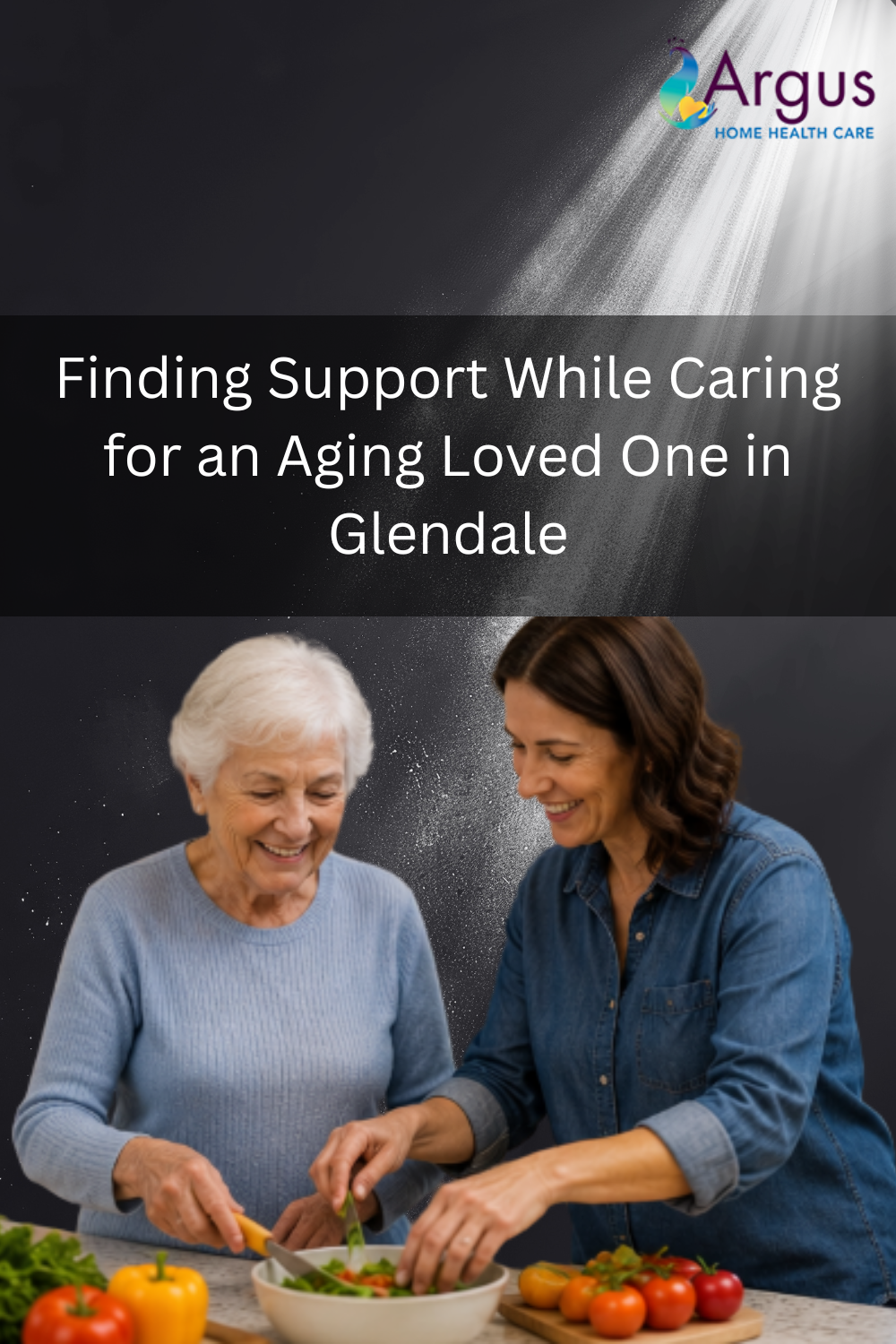 Finding Support While Caring for an Aging Loved One in Glendale