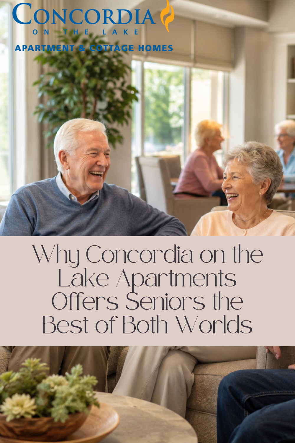 Why Concordia on the Lake Apartments Offers Seniors the Best of Both W