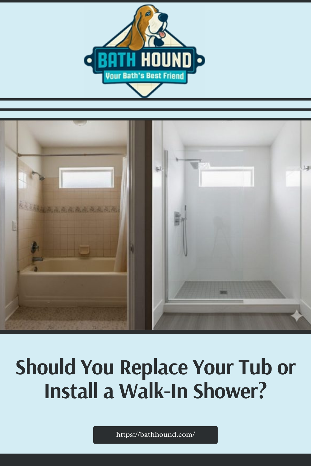 Should You Replace Your Tub or Install a Walk-In Shower?