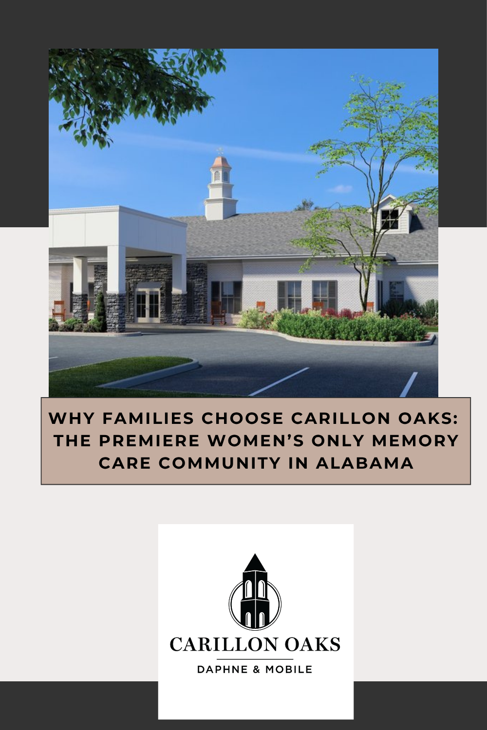 Why Families Choose Carillon Oaks:  Premier Women's Only Memomy Care