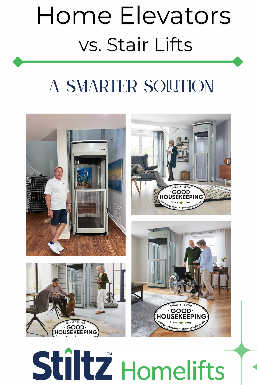 Home Elevators vs Stair Lifts: A Smarter Solution