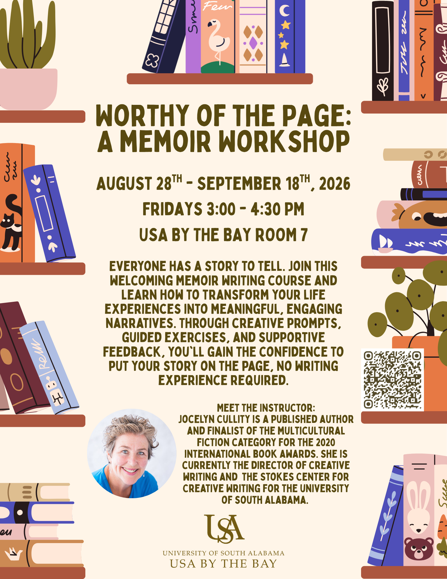 SAILL USA by the Bay : Worthy of the Page: A Memoir Workshop
