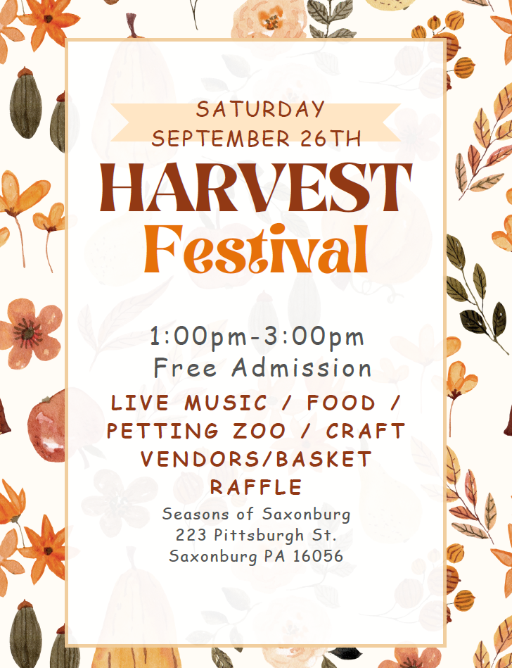 Harvest Festival at Seasons of Saxonburg